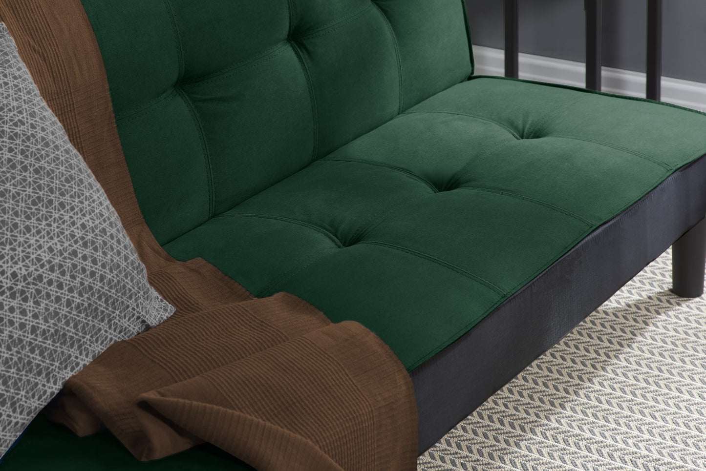 Birlea Aurora Green Fabric Sofa Bed