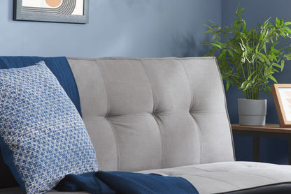 Birlea Aurora Grey Fabric Sofa Bed