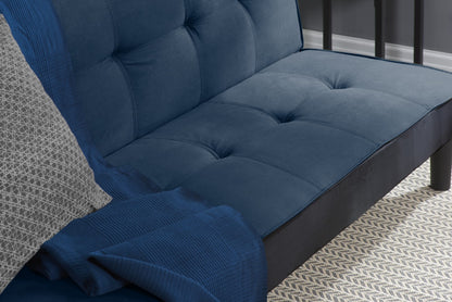 Birlea Aurora Blue Fabric Sofa Bed