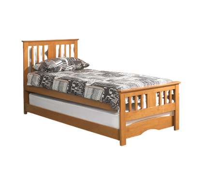Artisan 3ft Single Oak Guest Bed