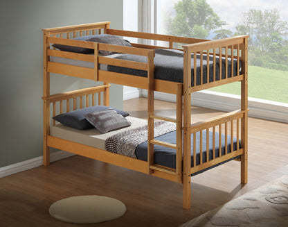 Artisan Beech Wooden Bunk Bed