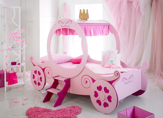 Artisan Novelty Pink Princess Carriage Bed