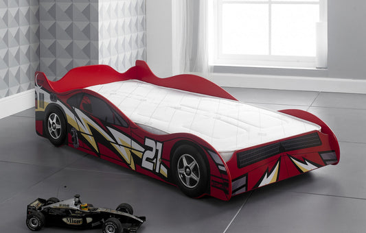 Artisan Novelty Red No 21 Car Bed