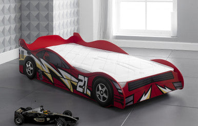 Artisan Novelty Red No 21 Car Bed