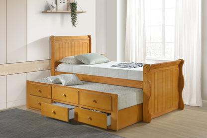 Artisan Oak Captain Bed