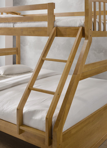 Artisan Oak Three Sleeper Bed