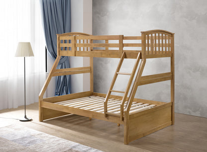 Artisan Oak Three Sleeper Bed