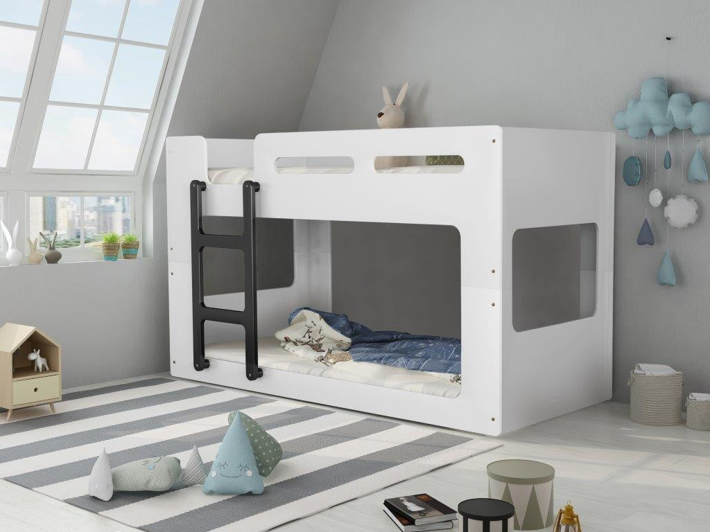 Artisan Trio White Bunk Bed