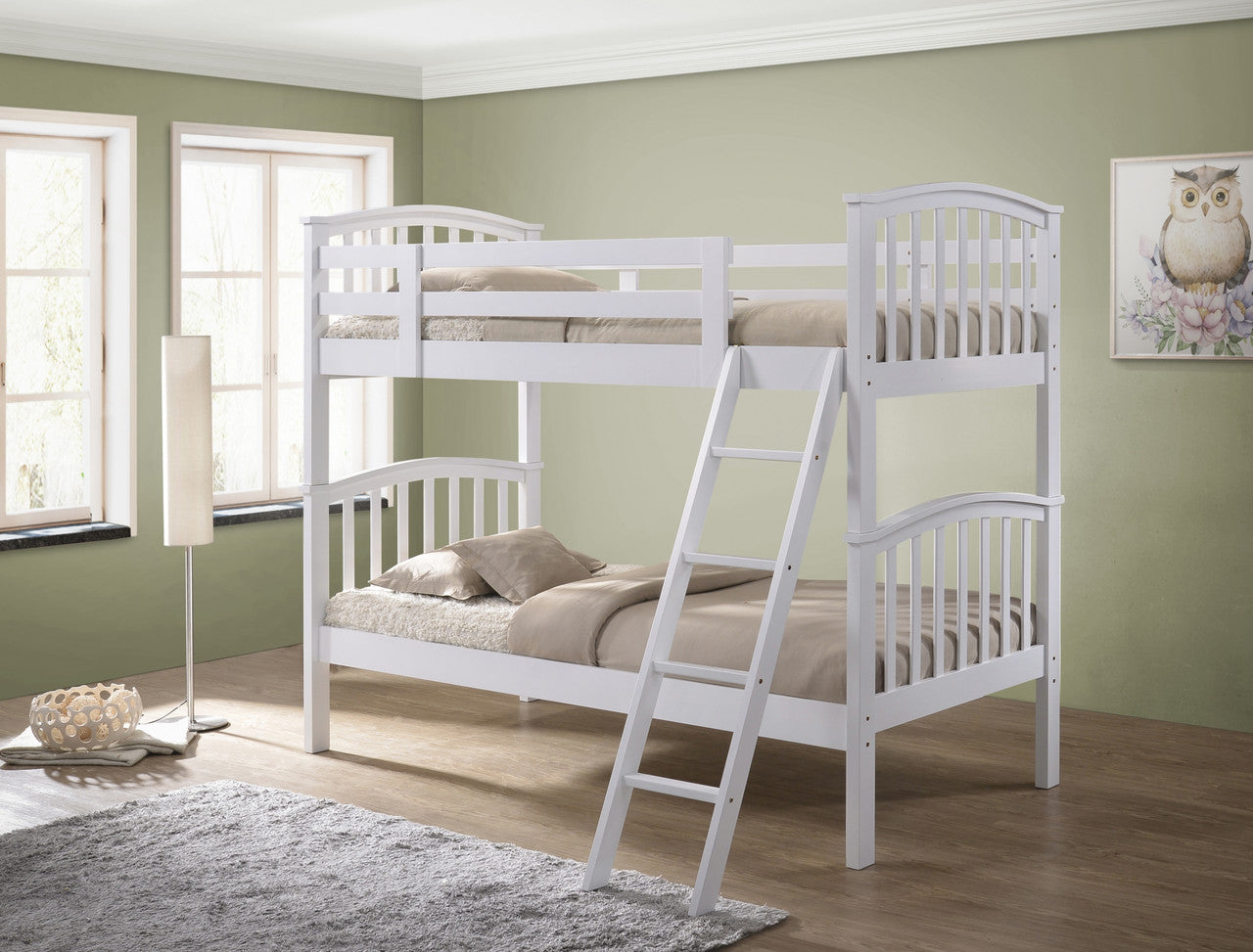 Artisan White Bunk Bed