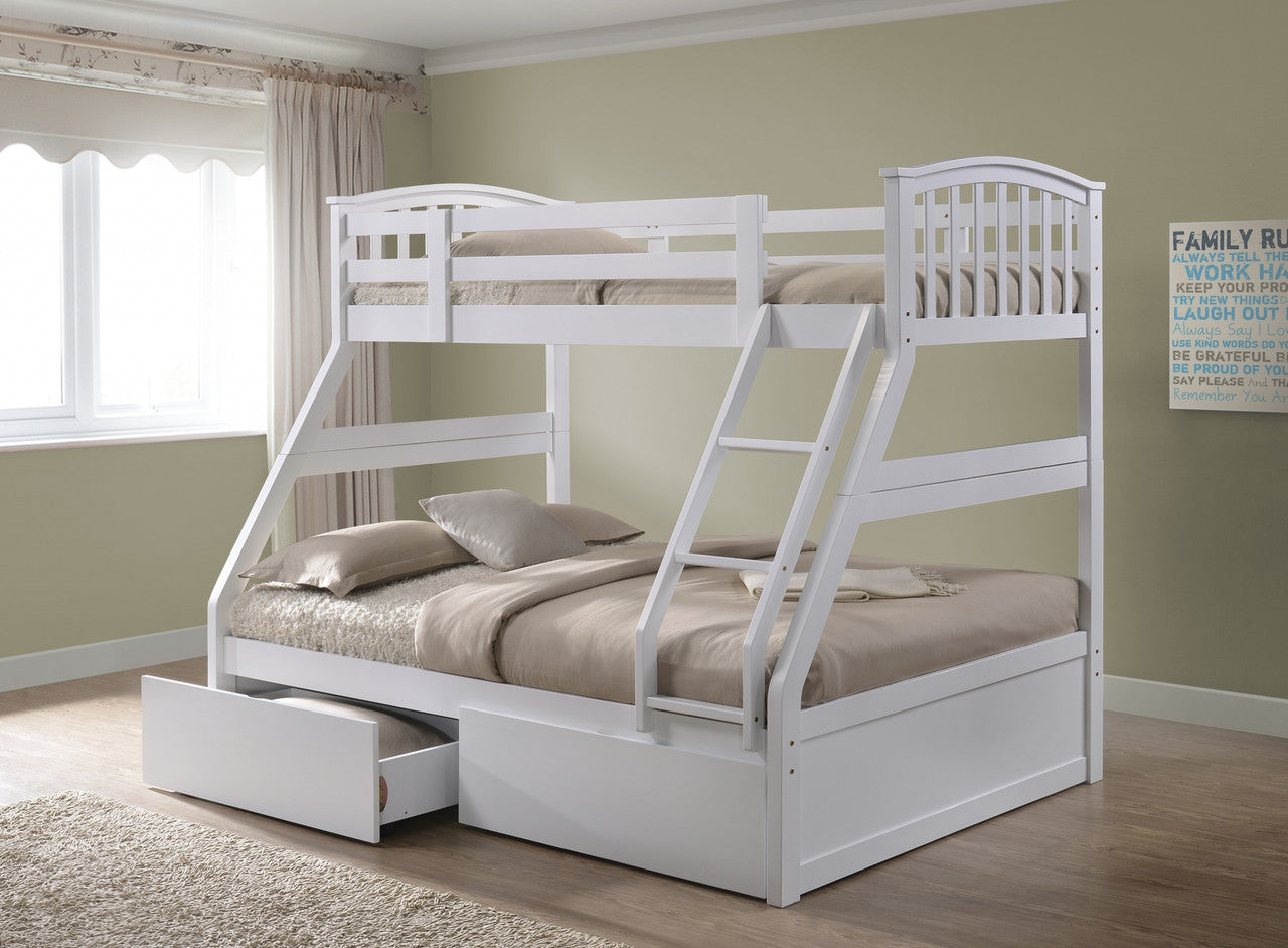 Artisan White Three Sleeper Bed