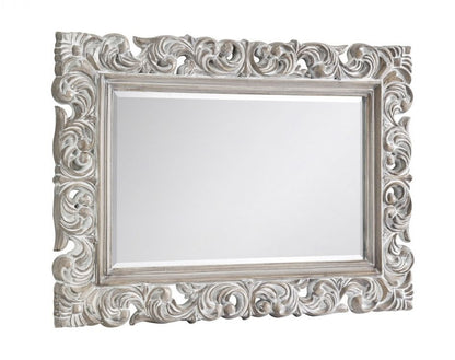 Julian Bowen Baroque Distressed Wall Mirror