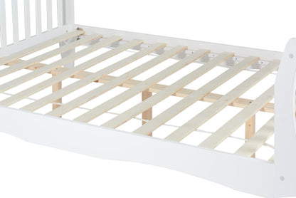 Birlea Belford 4ft6 Double White Pine Bed Frame