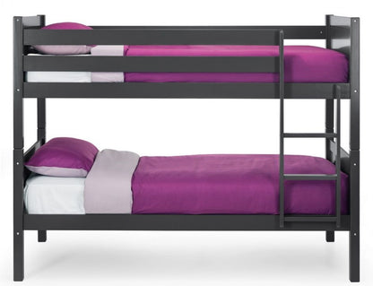 Julian Bowen Bella Anthracite Bunk Bed