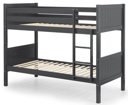 Julian Bowen Bella Anthracite Bunk Bed