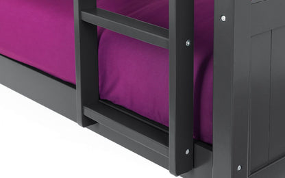 Julian Bowen Bella Anthracite Bunk Bed