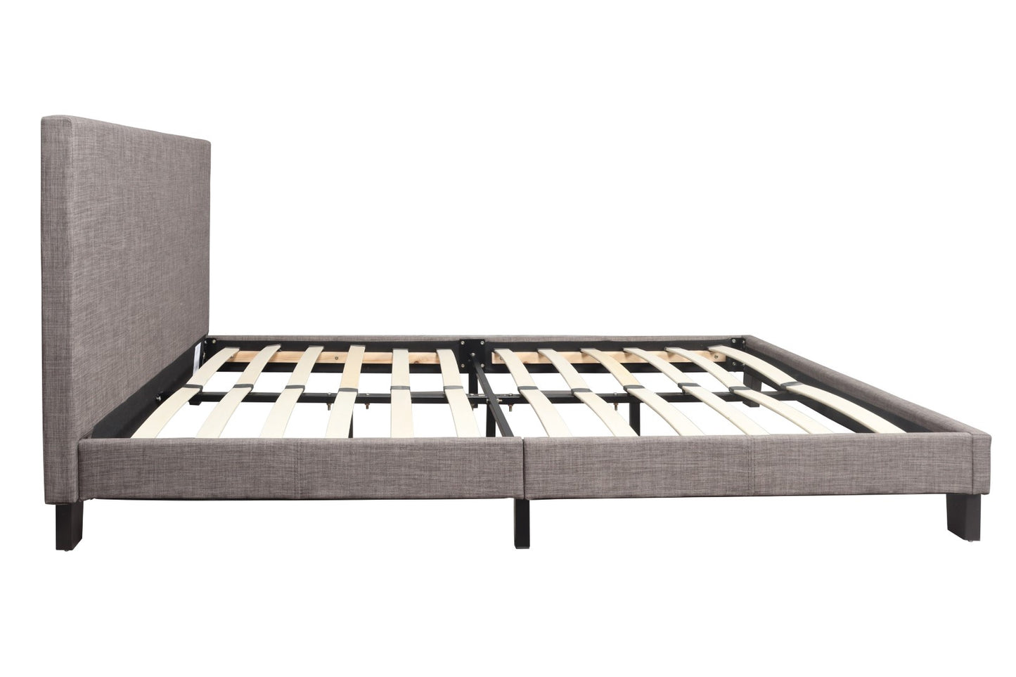 Birlea Berlin 4ft Small Double Grey Fabric Bed Frame