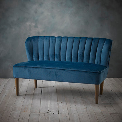 LPD Bella Midnight Blue 2 Seater Sofa