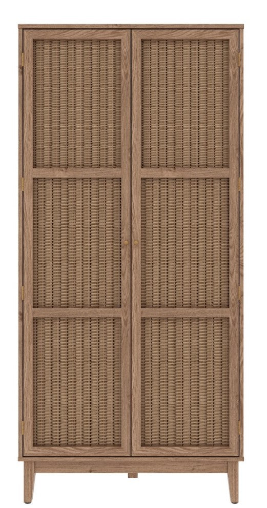 LPD Bordeaux 2 Door Oak Wardrobe