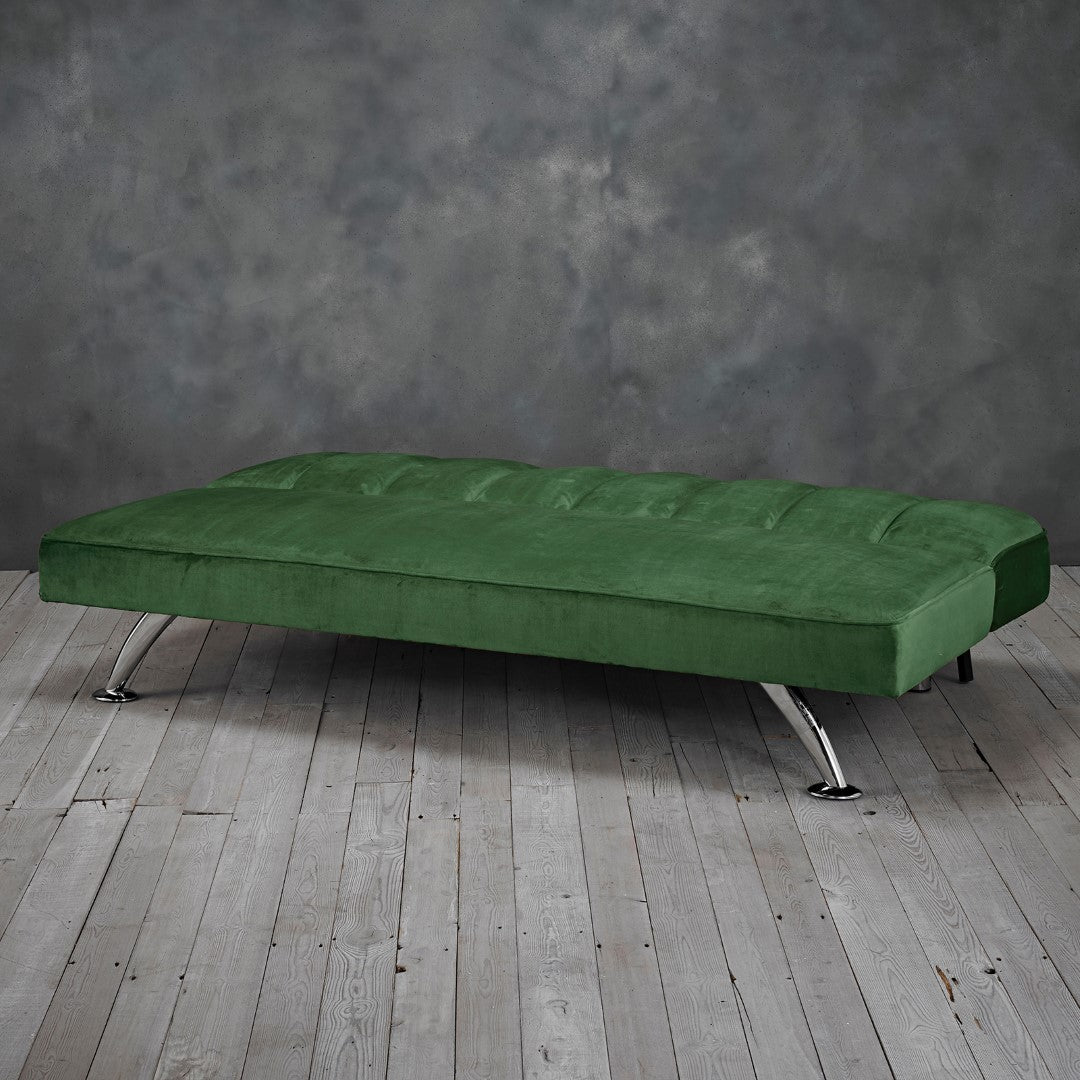 LPD Brighton Grey Velvet Sofa Bed