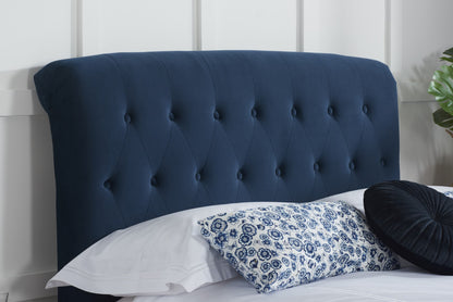 Birlea Brompton 4ft Small Double Blue Fabric Bed Frame