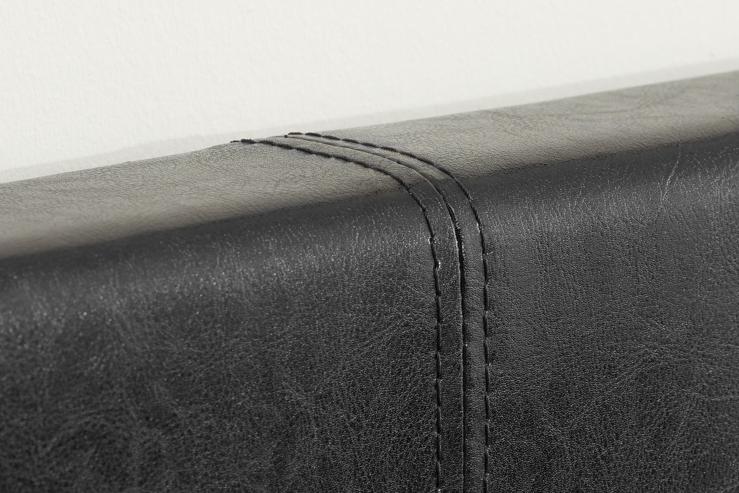 Birlea Berlin 3ft Single Black Faux Leather Ottoman Bed Frame