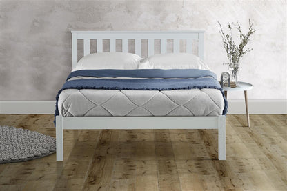 Birlea Denver 4ft Small Double White Pine Bed Frame