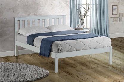 Birlea Denver 4ft Small Double White Pine Bed Frame