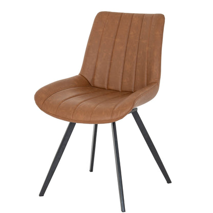 Brown Swivel Dining Chair UK