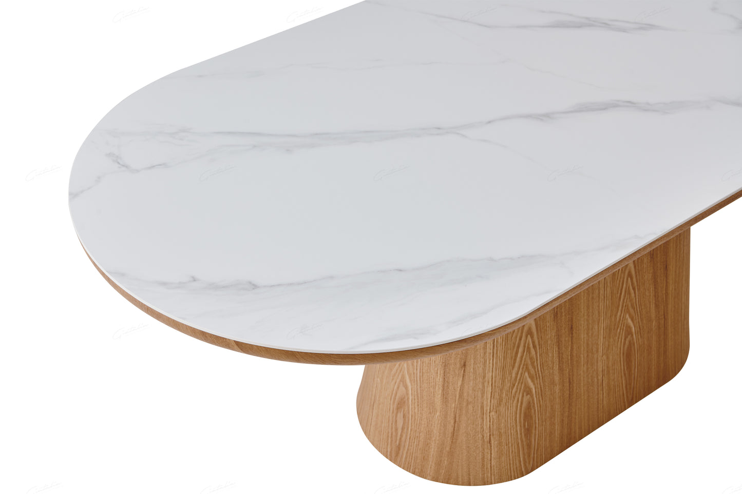 Buy Ceramic Oval Dining Table online. Free UK delivery