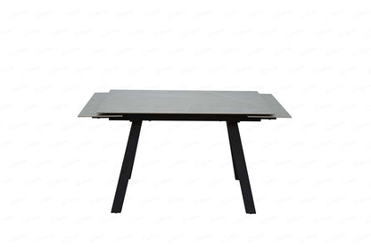 Buy Giatalia Rische 120cm-160cm Grey Sintered Stone Extending Dining Table