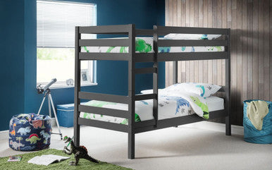 Julian Bowen Camden Anthracite Pine Bunk Bed