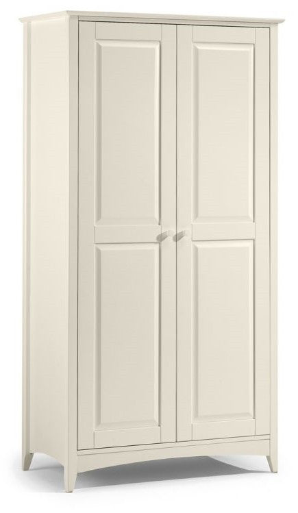 Julian Bowen Cameo White 2 Door Wardrobe