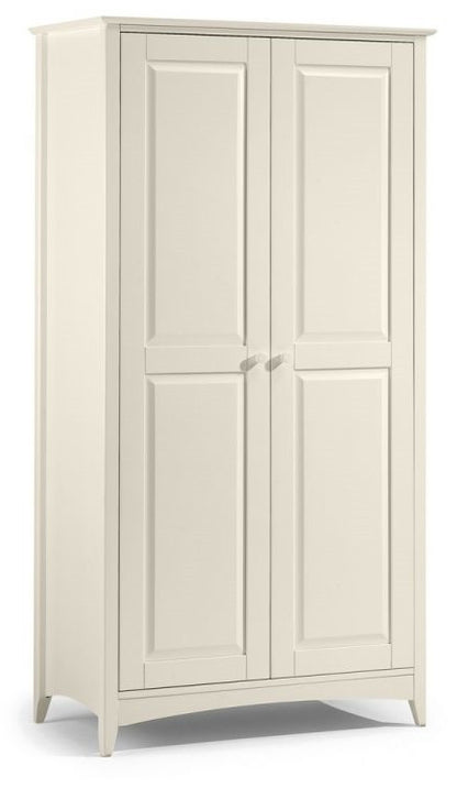 Julian Bowen Cameo White 2 Door Wardrobe