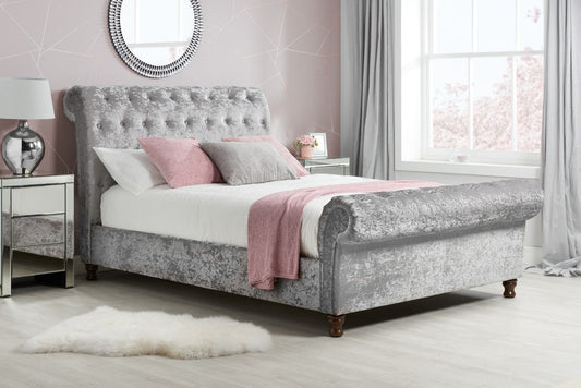 Birlea Castello 5ft Kingsize Steel Fabric Bed Frame