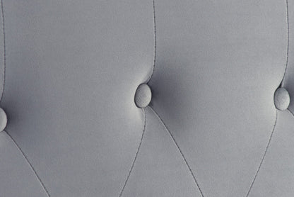 Birlea Cologne 5ft Kingsize Grey Fabric Ottoman Bed Frame