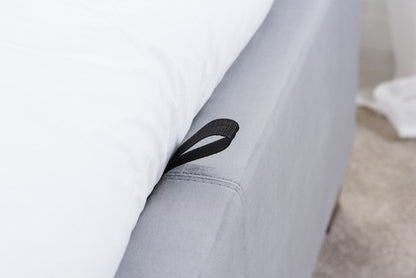 Birlea Cologne 5ft Kingsize Grey Fabric Ottoman Bed Frame