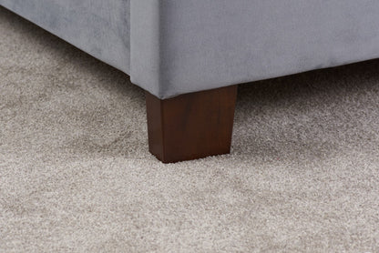 Birlea Cologne 5ft Kingsize Grey Fabric Ottoman Bed Frame