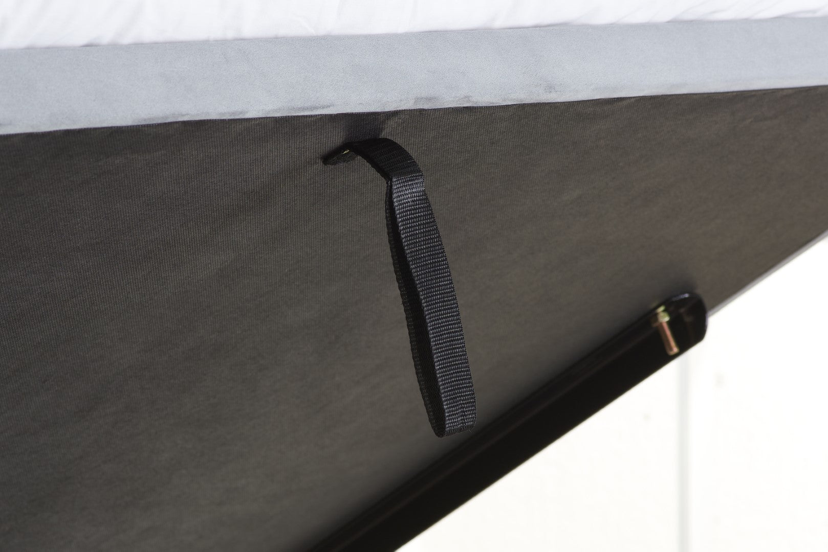 Birlea Cologne 5ft Kingsize Grey Fabric Ottoman Bed Frame