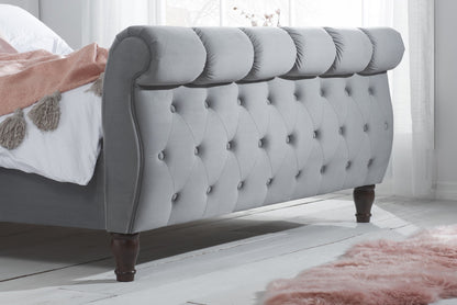 Birlea Colorado 6ft Super Kingsize Grey Fabric Bed Frame