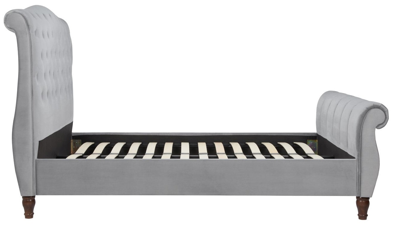 Birlea Colorado 5ft Kingsize Grey Fabric Bed Frame
