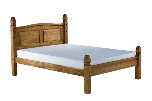 Birlea Corona 4ft6 Double Pine Low Footend Bed Frame