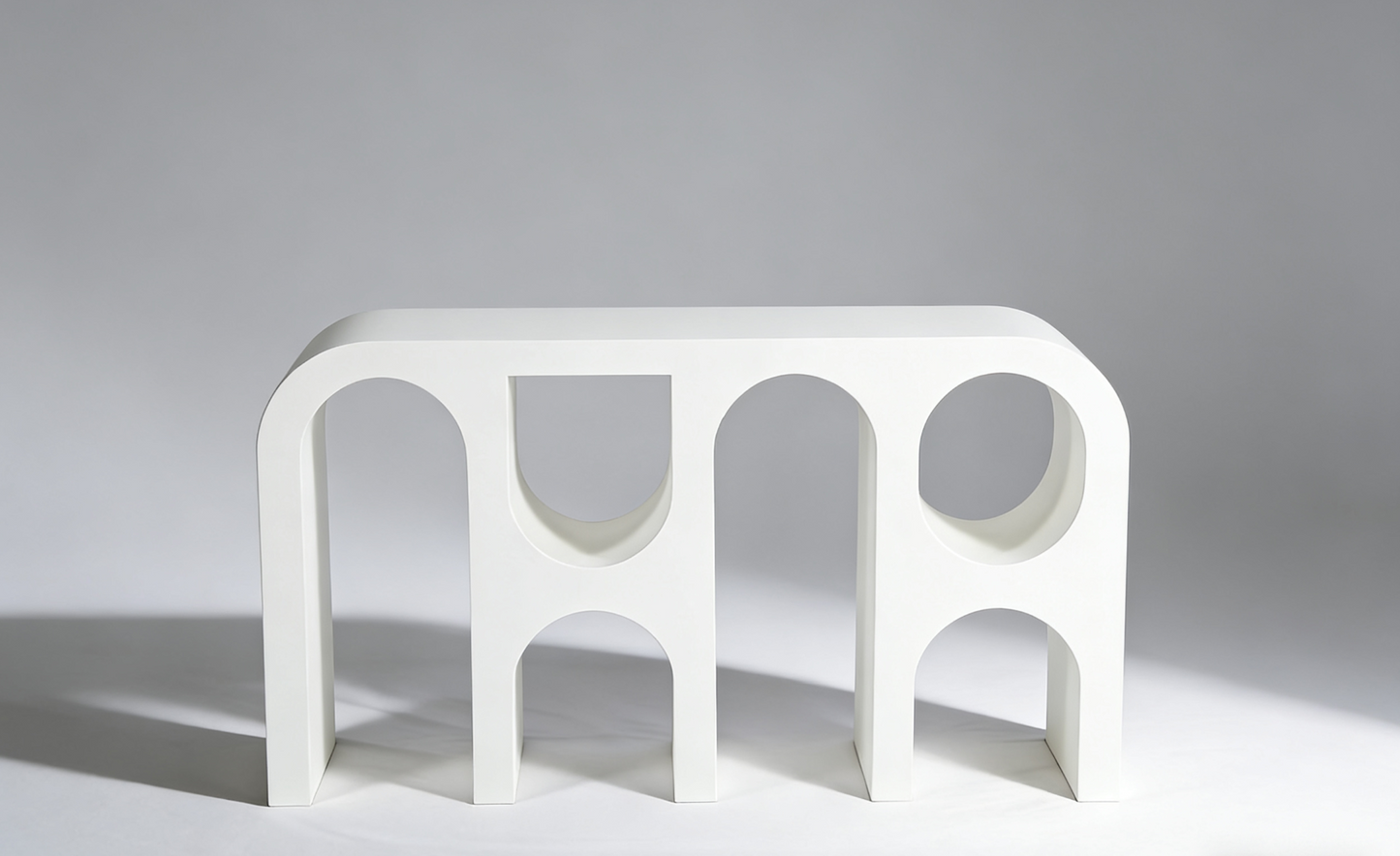 Giatalia Capriana White Console Table