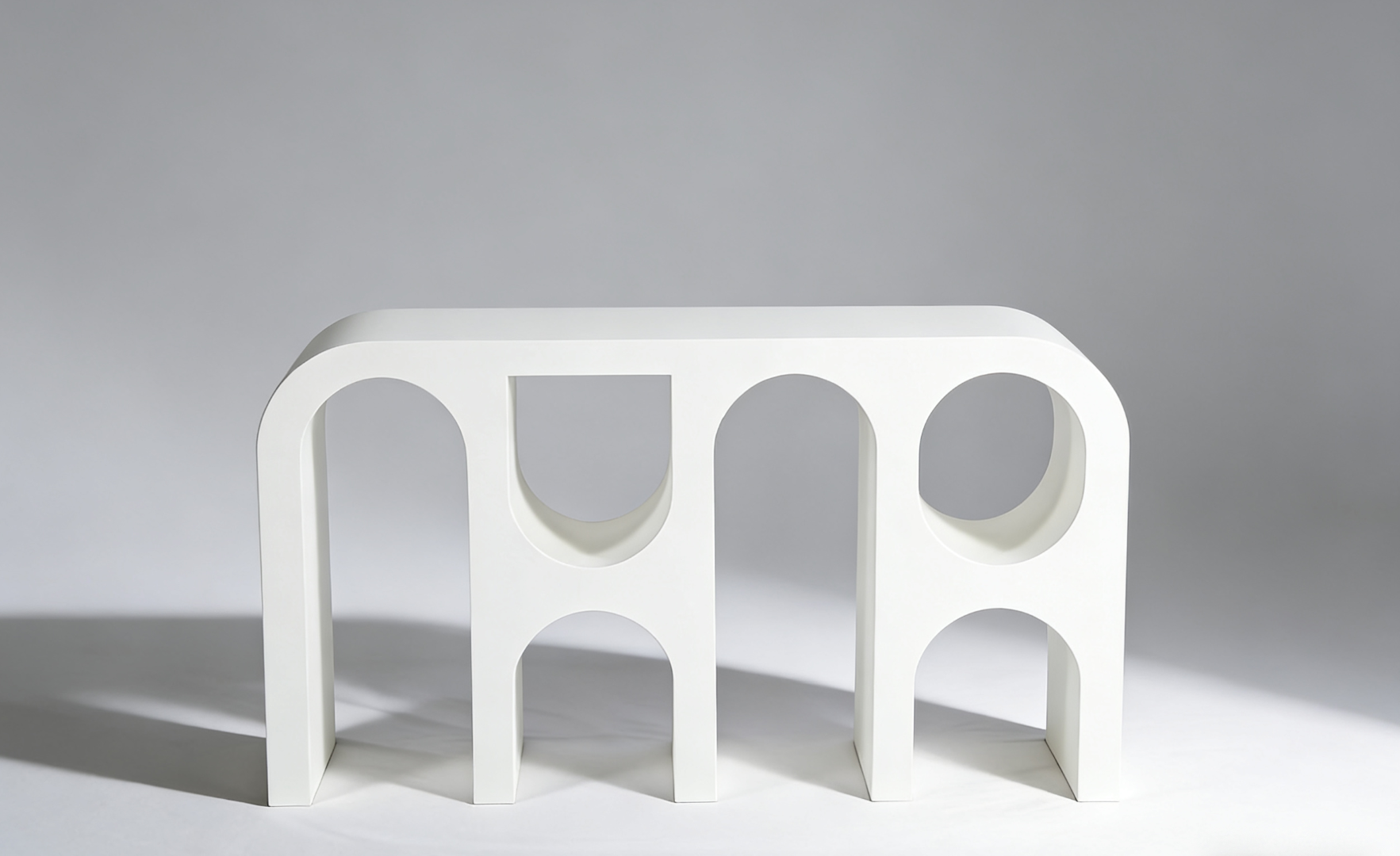Giatalia Capriana White Console Table