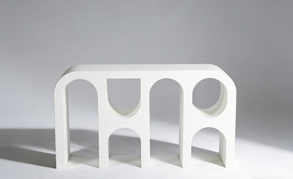 Giatalia Capriana White Console Table
