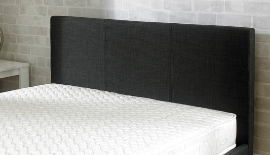 Emporia Stirling 6ft Super Kingsize Charcoal Fabric Ottoman Bed