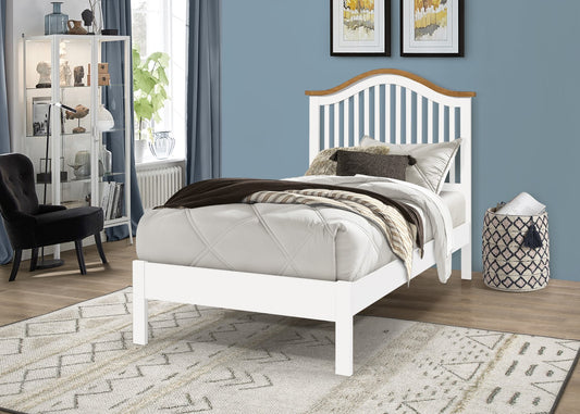 Time Living Chester 3ft Single White Wood Bed Frame