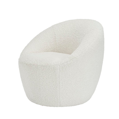 LPD Cocoon Ivory Shearling Chair