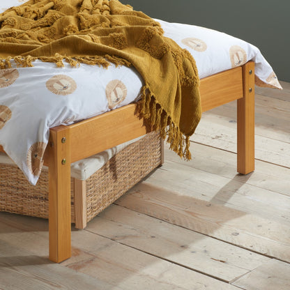 Birlea Denver 3ft Single Oak Pine Bed Frame