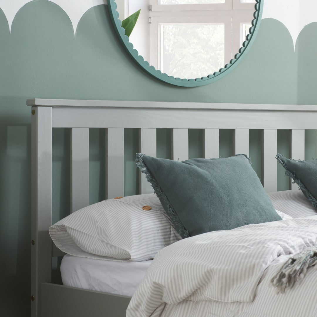 Birlea Denver 5ft Kingsize Grey Pine Bed Frame