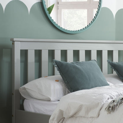 Birlea Denver 5ft Kingsize Grey Pine Bed Frame